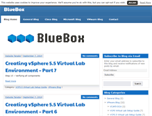 Tablet Screenshot of bluebox-web.com